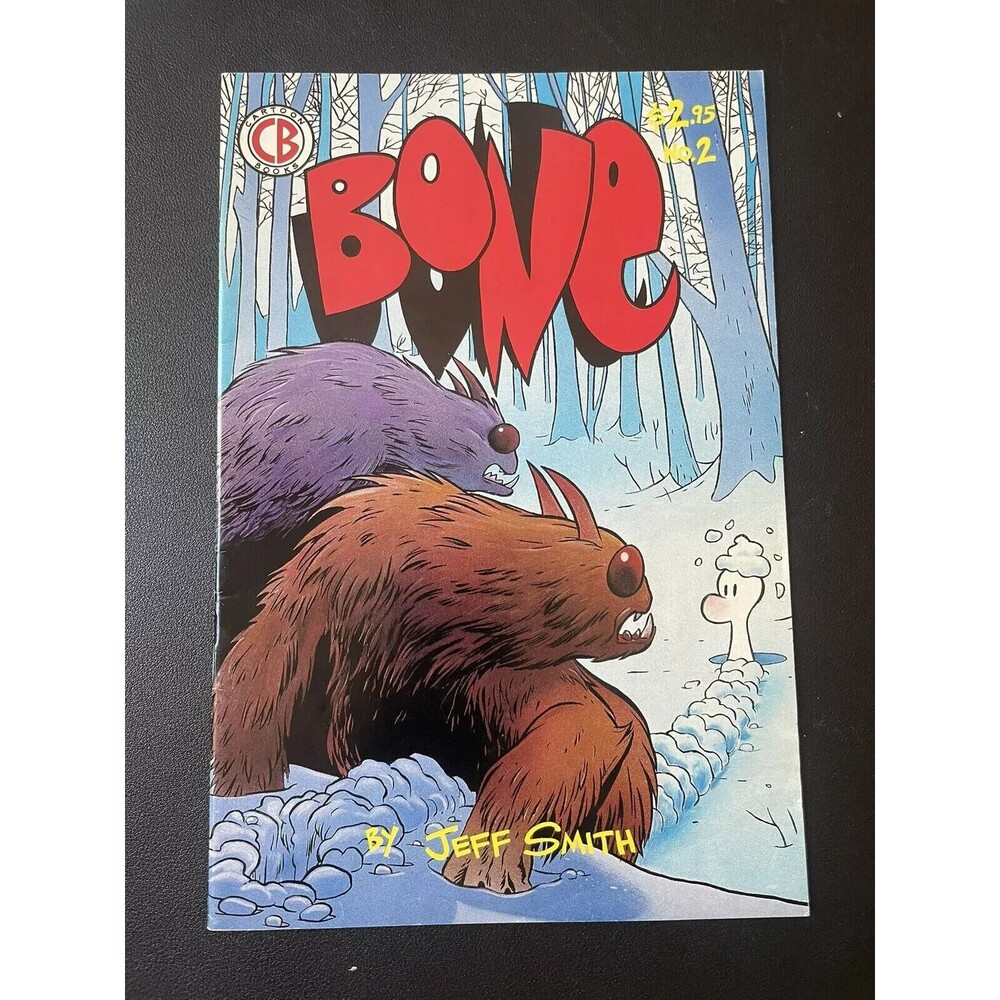 Bone 2 (Cartoon Books) VF 2nd Print  Thorn Jeff‎ Smith